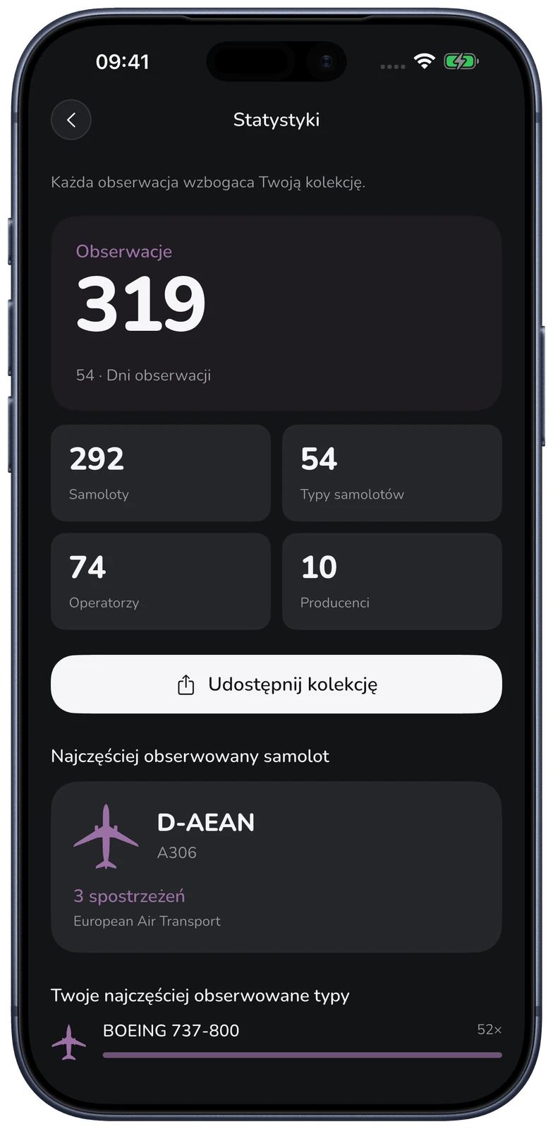 MODE 1090 · Zobacz, jak rośnie Twoja kolekcja
